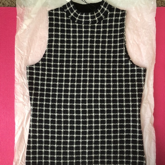 Theory, Checked sleeveless sweater, S NWT $245 - Picture 1 of 4